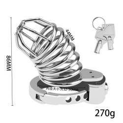 Male Chastity Bird Cage - Adjustable Ring