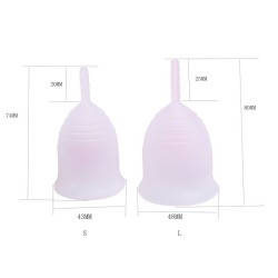 Reusable Soft Menstrual Cup