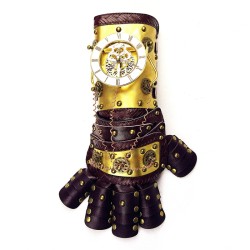 Steampunk Rivets Leather Arm