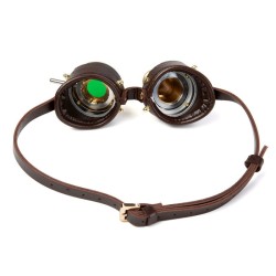 Steampunk Metal Glasses Halloween Goggles