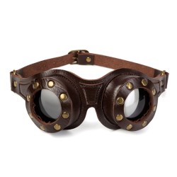 Steampunk Motorcycle Goggles