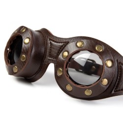 Steampunk Motorcycle Goggles