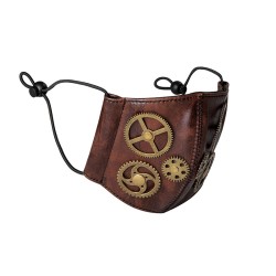 Steampunk Seriated Adjustable Mask