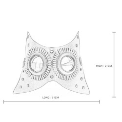 Steampunk Irregular Masquerade Mask