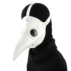 Steampunk Plicated Cosplay Beak Mask