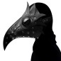 Steampunk Cutout Wing Beak Mask