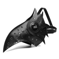 Steampunk Cutout Wing Beak Mask