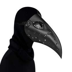 Steampunk Nailed Splice Long Beak Mask