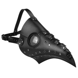 Steampunk Nailed Long Beak Cosplay Mask