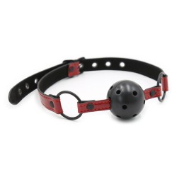 Bright Skin Leather Breatheable Ball Gag