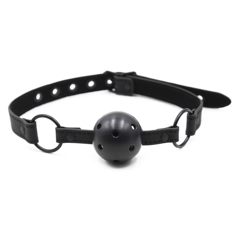 High Grade Leather Breathable Ball Gag