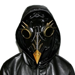 Gothic Cosplay Retro PU Leather Bird Mask