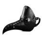 Black Long Nose Beak Steampunk Bird Masks