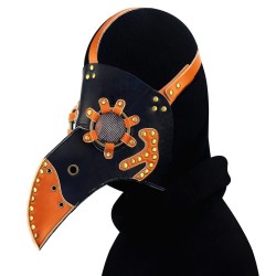 Steampunk Long Beak Bird Mask Plague Doctor
