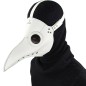 Plague Doctor Long Nose Faux Leather Venetian Mask