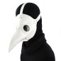 Plague Doctor Long Nose Faux Leather Venetian Mask