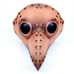 Steampunk Gothic Plague Doctor Cosplay Mask