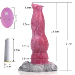 Vibration Animal Kont Silicone Dildo - 09