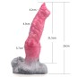 Vibration Animal Kont Silicone Dildo - 08