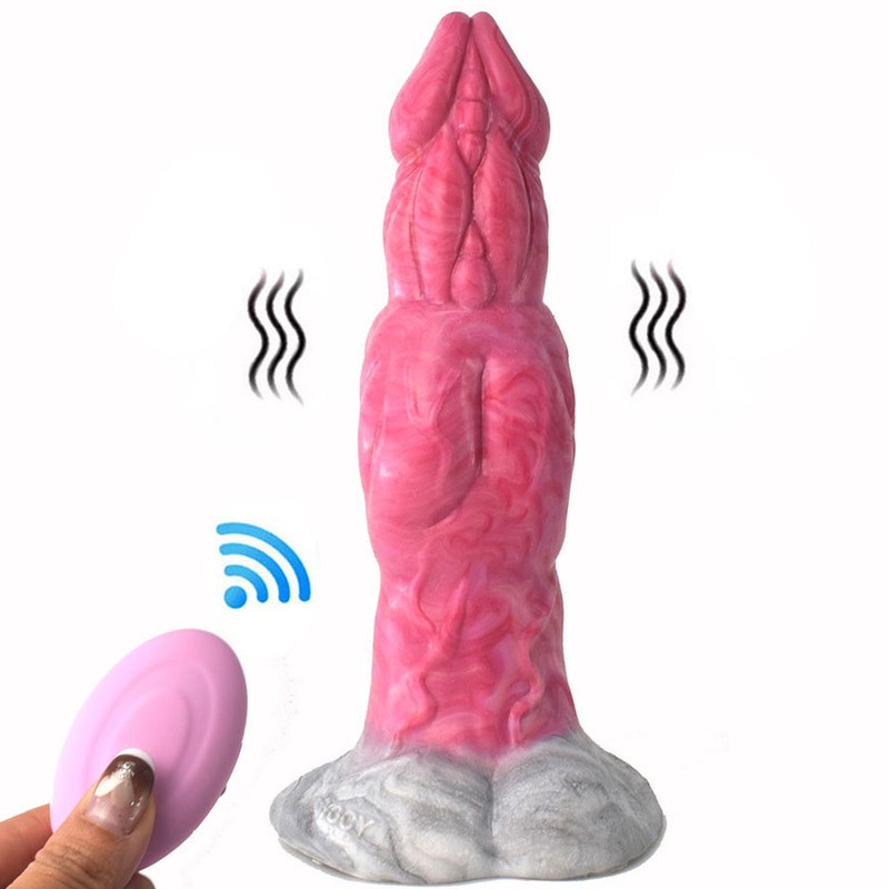 Vibration Animal Kont Silicone Dildo - 03