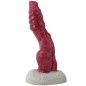 White Base Hellfire Silica Gel Dildo - 07