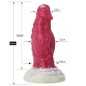 White Base Hellfire Silica Gel Anal Dildo- 02