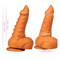 Floating Point Dragon Silicone Dildo