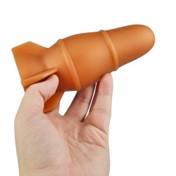 Rocket Silicone Butt Plug