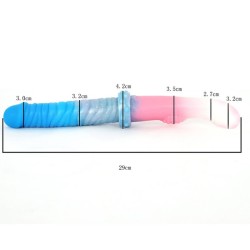 Double Color Dual Ended Dildo - 01