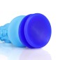 Unicorn Lifelike Silicone Dildo - Blue