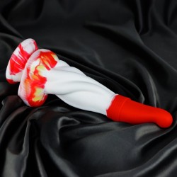 Red Cap Silicone Butt Plug