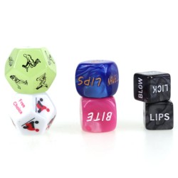 6 pcs Sex Game Dice Set