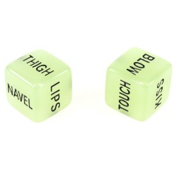 Glow in Dark Love Dice