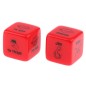 Red Acrylic Dice Game Sexy Toy