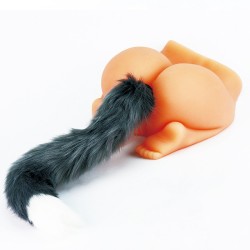 Vibration Fox Tail Butt Plug