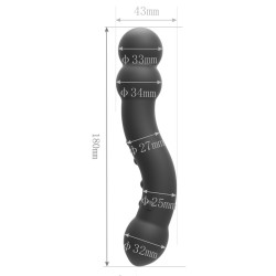 Silicone Double Head Prostate Massager