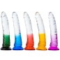 Double Color Jelly Dildo