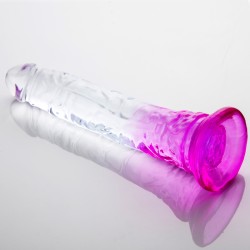 Double Color Jelly Dildo