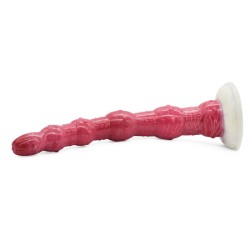 Beef Color Animal Anal Beads 12