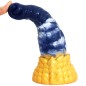 Darkblue Liquid silica gel  Dildo- 10