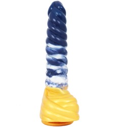 Darkblue Liquid silica gel  Dildo- 09