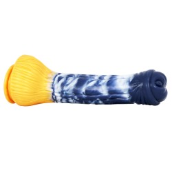 Darkblue Liquid silica gel  Dildo- 08