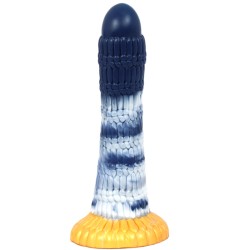 Darkblue Liquid silica gel  Dildo- 06