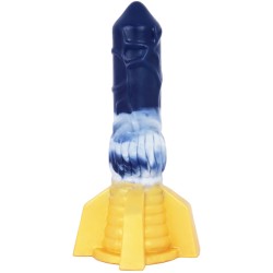 Darkblue Liquid silica gel  Dildo- 05