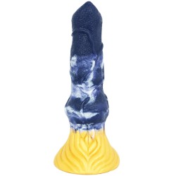 Darkblue Liquid silica gel  Dildo- 04