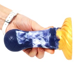 Darkblue Liquid silica gel Butt Plug- 02