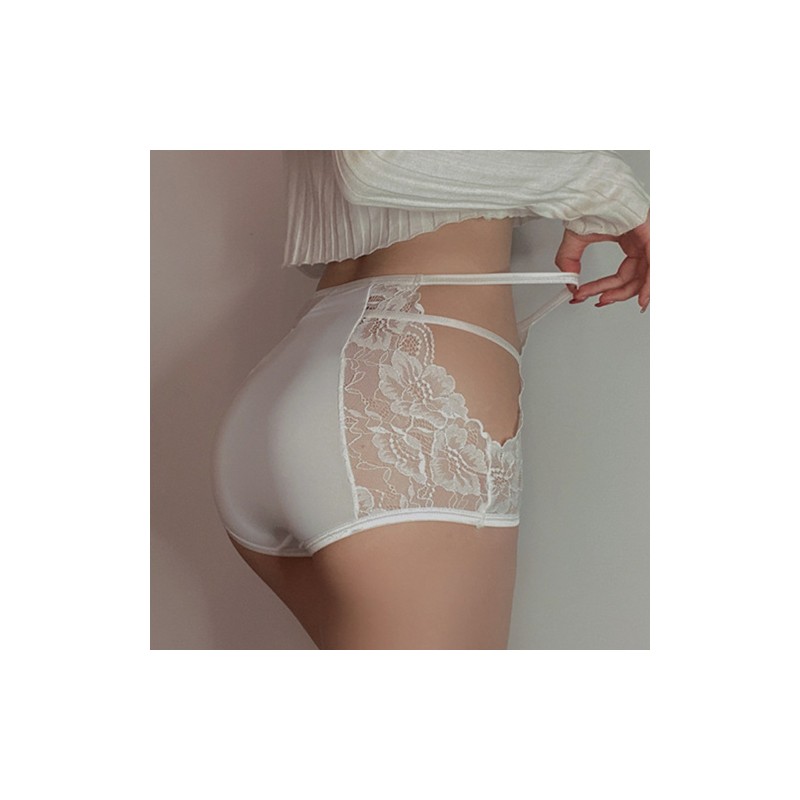 Soft Material Hollowed-out Lace Panty For Women