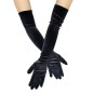 Retro Pleuche Warm Lengthened Ladies Gloves