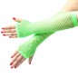 Elastic Fishnet Half Finger Gloves