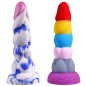 Spun Sugar Colorful Dildo